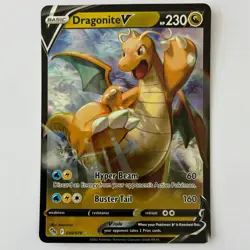 Dragonite V 049/078 Holo V Rare Pokemon GO Pokemon Near Mint - Image 1