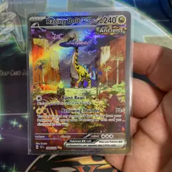 Pokemon TCG Raging Bolt EX Scarlet & Violet Temporal Forces 208/162 NM - Image 3