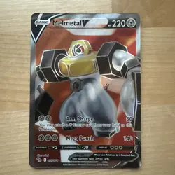 Pokemon Tcg Melmetal V - 075/078 Ultra Rare Full Art V Pokemon Go - Image 1