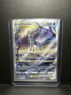 Pokemon Glaceon VSTAR GG40/GG70 Crown Zenith Galarian Gallery Ultra Rare Holo - Image 1