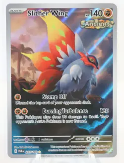 Slither Wing 203/182 SV Paradox Rift Illustration Rare Pokemon NM - Image 1