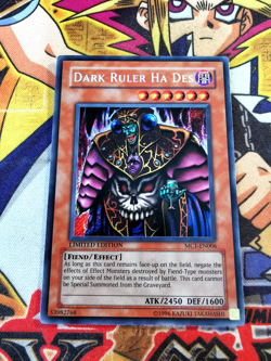 Dark Ruler Ha Des mc1-en006 Ltd Ed (NM) Secret Rare Yu-Gi-Oh! - Image 1