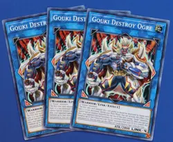 3x Gouki Destroy Ogre MP21-EN242 Common 1st ed NM Yugioh! - Image 1