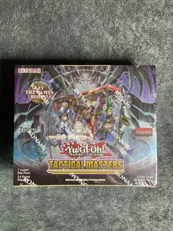 YuGiOh Tactical Masters 1st Edition Booster Box (24 Packs) - Image 1
