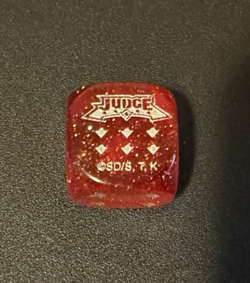 Yu-Gi-Oh! Official Judge Dice: Red - Promo Rare Dice - Image 1