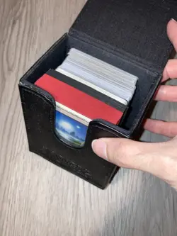 100+ Magic the Gathering Cards & Case - Image 1