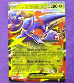 Mega Heracross ex 004/094 | Phantasmal Flames | 2025 Pokemon TCG Card | NM - Image 1