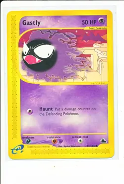 Pokemon Gastly 57/144 Skyridge Regular Non Holo - LP - Image 1