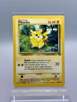 Pikachu 60/64 Jungle LP - Pokemon TCG Card Common - Image 1