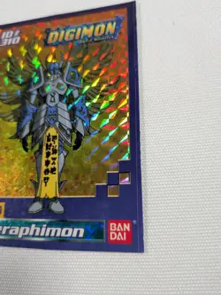 Digimon Card Seraphimon ID#310 DP500 Bandai Foil Japanese Vintage 2000s - Image 2