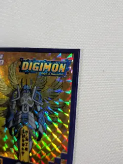 Digimon Card Seraphimon ID#310 DP500 Bandai Foil Japanese Vintage 2000s - Image 3