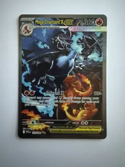 Mega Charizard X EX Phantasmal Flames Pokemon SIR Rare Card - MINT CONDITION! - Image 1