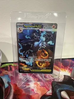 Mega Charizard X EX Phantasmal Flames Pokemon SIR Rare Card - MINT CONDITION! - Image 2