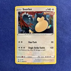 Snorlax Promo Holofoil SWSH: Sword & Shield Promo Cards SWSH119 NM - Image 1