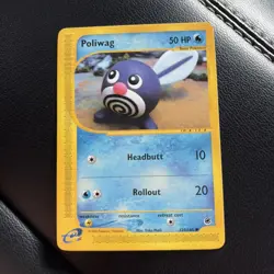 Pokemon Card - Poliwag Expedition 125/165 Common NM - Image 1