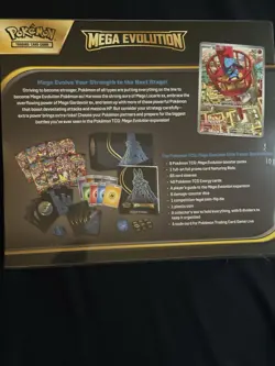 Pokemon TCG Elite Trainer Box Mega Evolution Lucario Riolu 65 Card Sleeves - Image 2