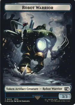 MTG Emblem - Sephiroth, One-Winged Angel Robot Warrior (0012) Double-Sided To - Image 2