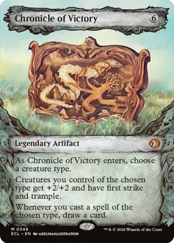 Chronicle of Victory Showcase Lorwyn Eclipsed NM MTG - Image 1