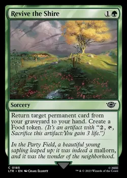 [MTG] Revive the Shire (0185) (LTR) LP-HP - Image 1
