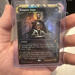 MTG Vampiric Tutor - FOIL - Secrets of Strixhaven: Mystical Archive - 0035 - SOA - Image 1