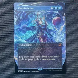 Omniscience (Anime Borderless) Wilds of Eldraine: Enchanting Tales Foil - Image 1