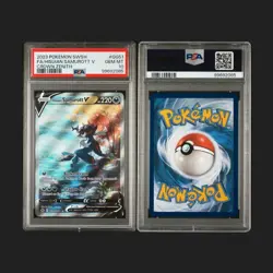 2023 POKEMON SWORD AND SHIELD CROWN ZENITH #GG51 FA/HISUIAN SAMUROTT V CROWN ZEN - Image 3