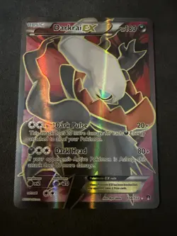 Pokemon Darkrai EX Full Art Ultra Rare Holo 118/122 Breakpoint NM-MINT! - Image 1