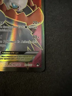 Pokemon Darkrai EX Full Art Ultra Rare Holo 118/122 Breakpoint NM-MINT! - Image 2