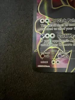 Pokemon Darkrai EX Full Art Ultra Rare Holo 118/122 Breakpoint NM-MINT! - Image 3