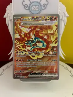 Pokemon TCG Hearthflame Mask Ogerpon EX #212/167 SIR SV: Twilight Masquerade - Image 1