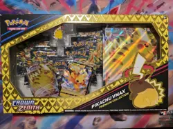 Pokemon Crown Zenith Pikachu VMAX Premium Collection Box Sealed - Image 1