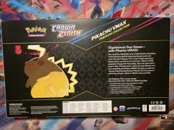 Pokemon Crown Zenith Pikachu VMAX Premium Collection Box Sealed - Image 2