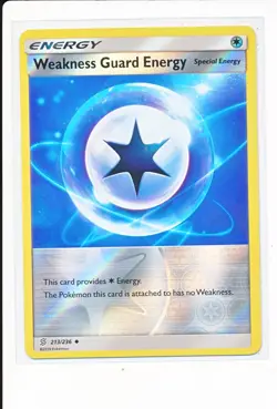 Pokemon - Weakness Guard Energy 213/236 SM Unified Minds Reverse Holo -LP - Image 1