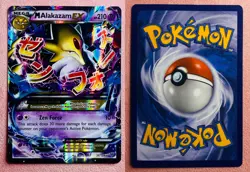 M Alakazam EX 26/124 | XY Fates Collide | 2016 Pokemon TCG Card | MP - Image 3