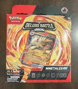 Pokemon Deluxe Battle Deck Ninetales ex Sealed Box TCG English - Image 1
