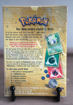 Pokemon Neo Genesis Hotfoot Theme Deck Factory Sealed WOTC 2000 Jumpluff - Image 2
