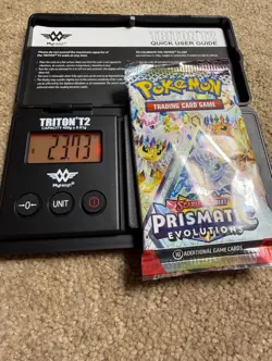 HEAVY PRISMATIC EVOLUTIONS PACK! (23.8g) POSSIBLE GOD PACKU READ DESCRIPTION! - Image 1