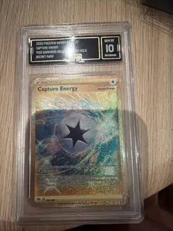 CAPTURE ENERGY #201 GMT GMA 10 2020 Pokemon Darkness Ablaze Secret Rare Full Art - Image 1