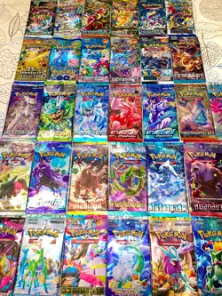 POKEMON 38 BOOSTERS ALL YEARS, EX (10 Cards), ANNIVERSARY, RARE... NEW SEALED - Image 3