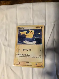 Pokemon Pikachu POP Series 5 Holo 012/017 2007 50 HP English Card - Image 1
