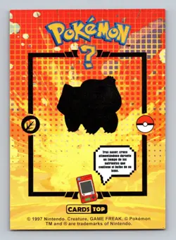 Pokemon Card - Bulbasaur 001 - Card Tops - Pokedex Database 2024 - Image 2