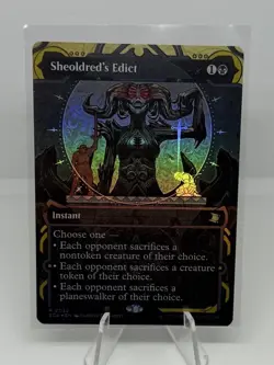 Sheoldred's Edict-Secrets Of Strixhaven Mystical Archive-Borderless-Foil-32-NM - Image 1