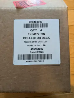MTG Magic The Gathering Final Fantasy COLLECTORS EDITION Commander Deck Bundle - Image 2