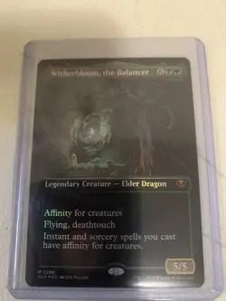 Witherbloom, the Balancer (Borderless) Secrets of Strixhaven Foil bundle - Image 3