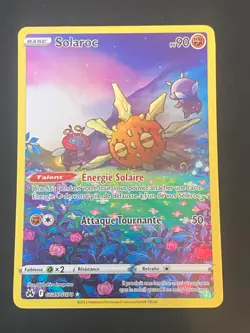 CARTE POKEMON SOLAROC GG15/GG70 FR ULTRA RARE EB ZENITH SUPREME - NM - Image 1