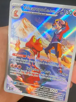CARTE POKEMON VOLCAROPOD 222/217 FR ALTERNATIVE HEROS TRANSCENDANTS- NEUF - Image 2