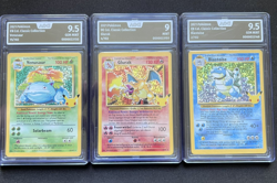 Pokemon Karten - Bundle - AOG - Glurak - Venusaur - Blastoise - Celebrations - Image 1