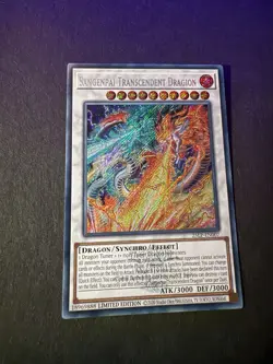 Yugioh! Sangenpai Transcendent Dragion - LEDE-EN040 - Super Rare - 1st Edition N - Image 1