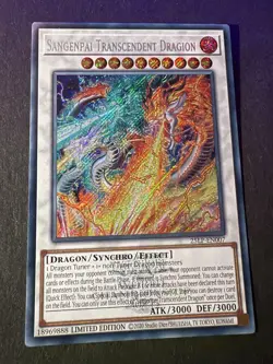 Yugioh! Sangenpai Transcendent Dragion - LEDE-EN040 - Super Rare - 1st Edition N - Image 2