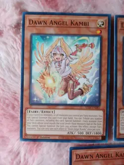 (3) Yu-Gi-Oh! Dawn Angel Kambi ALIN-EN081 Common 1st Edition Alliance Insight - Image 2